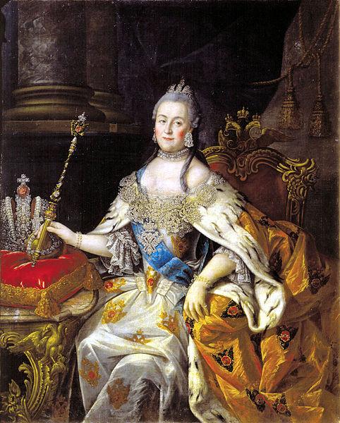 Antropov, Aleksei Portrait of Catherine II